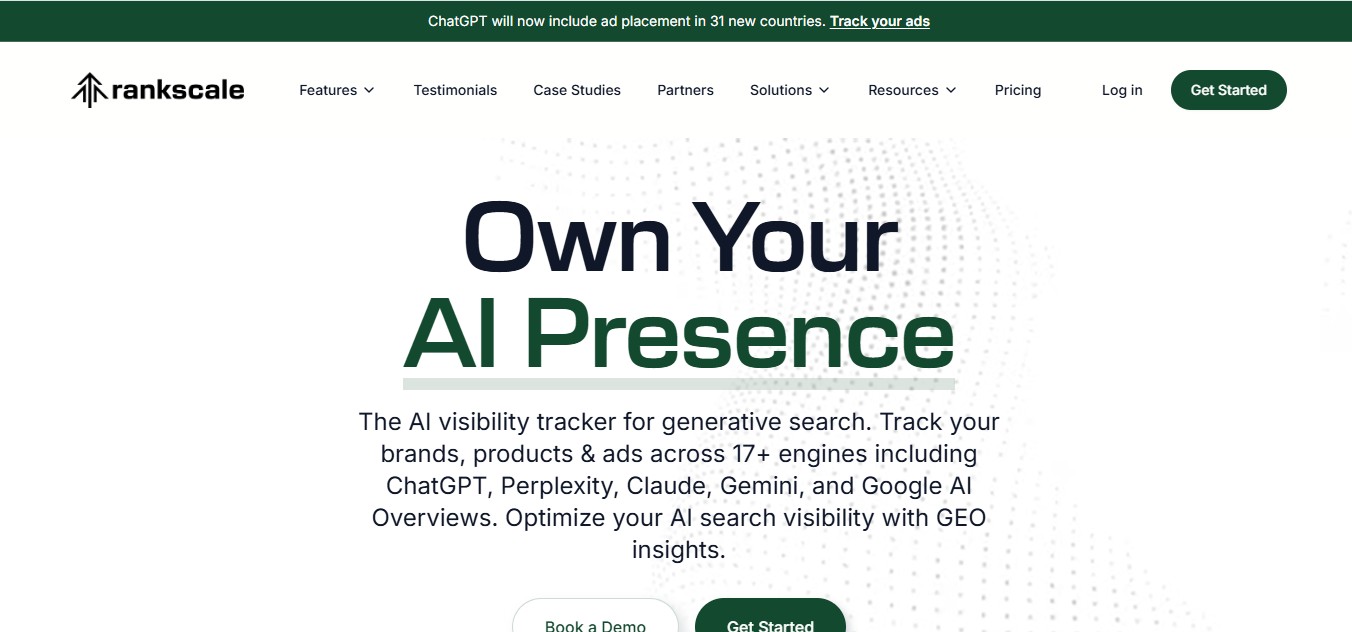 Rankscale google ai overviews rank trackers